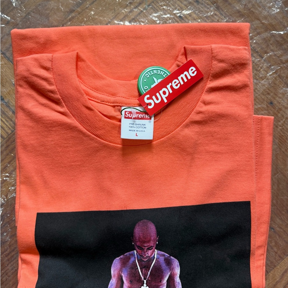 Supreme Orange Graphic Tee